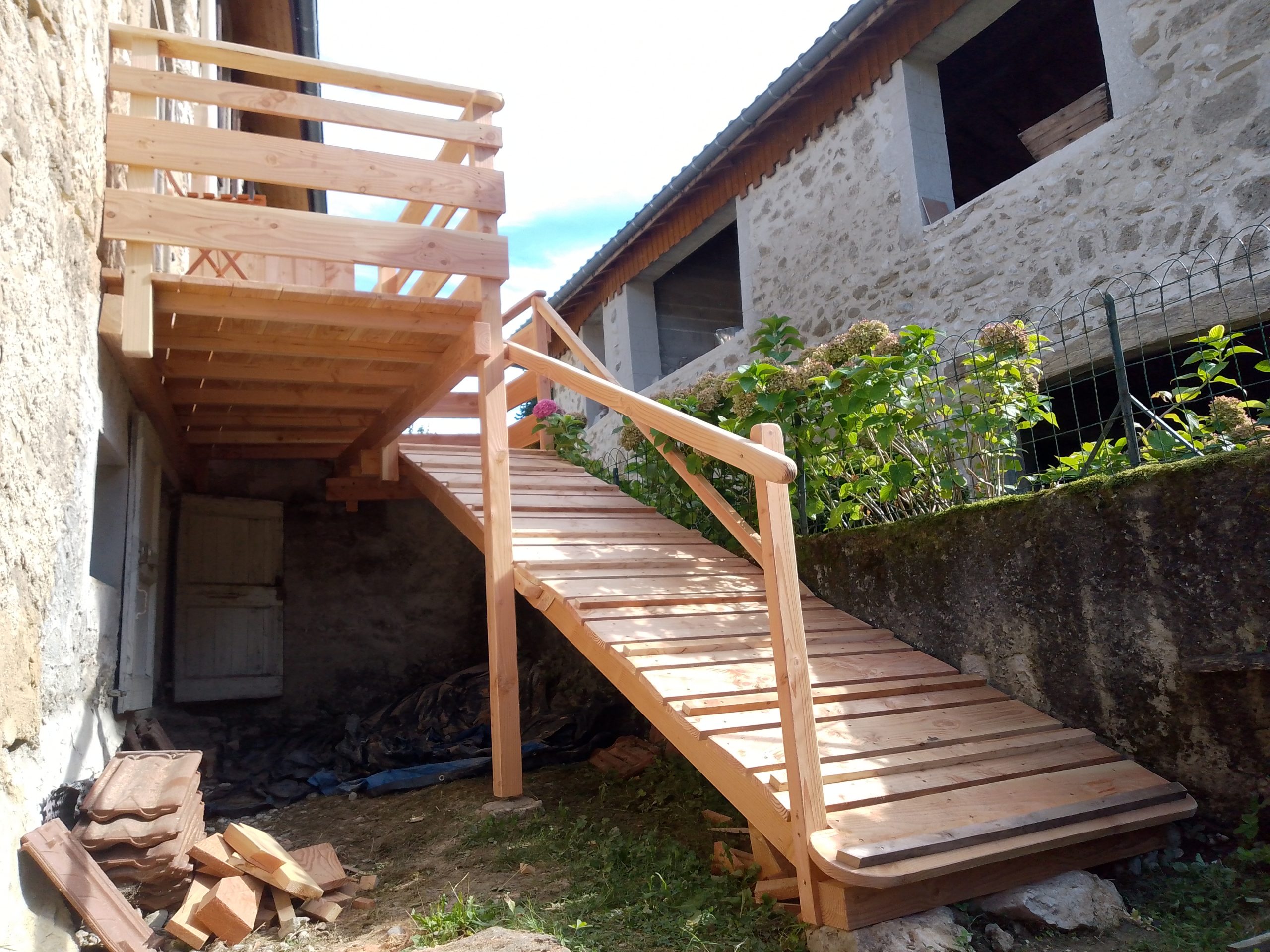 terrasse suspendue